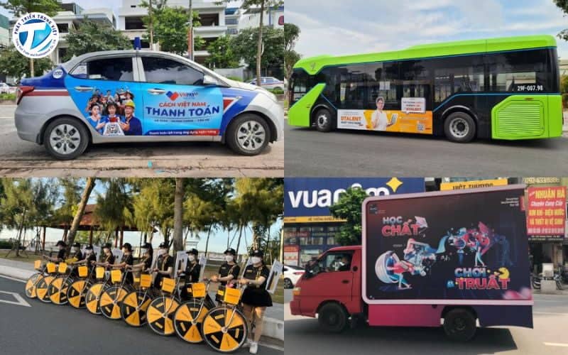 Decal quảng cáo dán xe